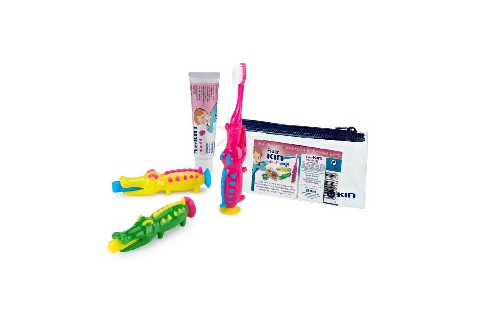KIN reisikomplekt lastele "Krokodill"