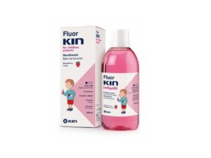 KIN Fluor KIN suuvesi lastele maasikamaitseline 500ml