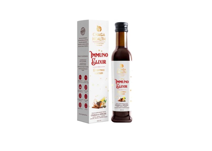 Chaga Health Immuno elixir 250ml valge