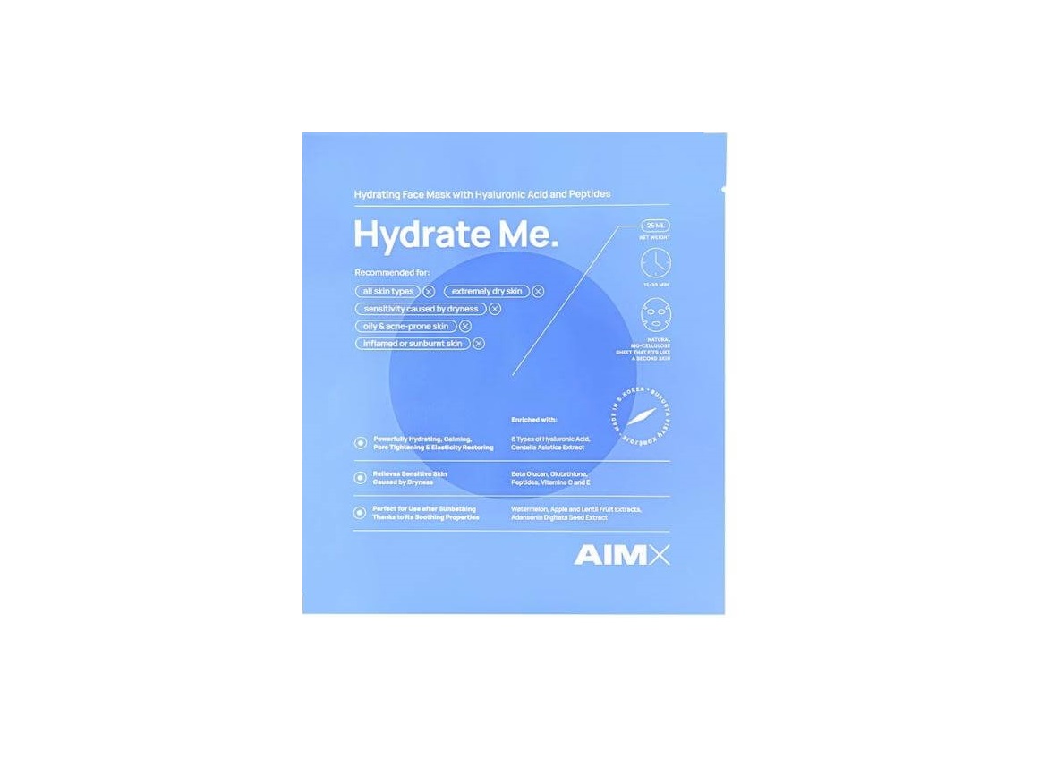 Näomask Hydrate Me. AIMX peptiididega 25ml N1