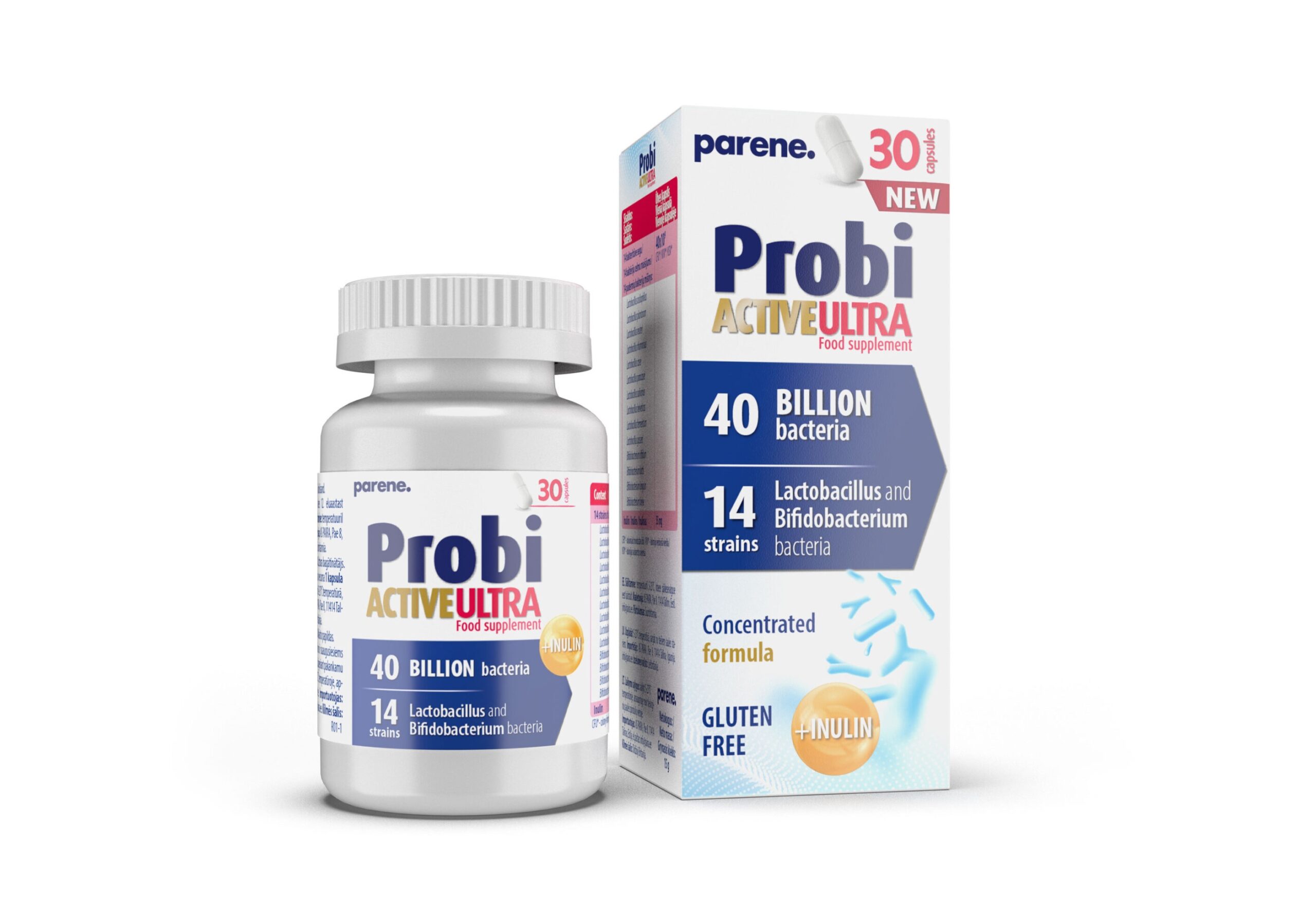 Parene. ProbiActive ultra N30