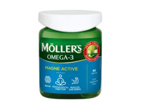 Möller's omega-3 Magne Active kapslid N90