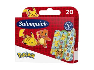 Salvequick lasteplaastrid Pokemon 20tk