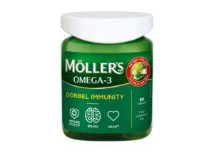 Möller's Dobbel Immunity kapslid N90