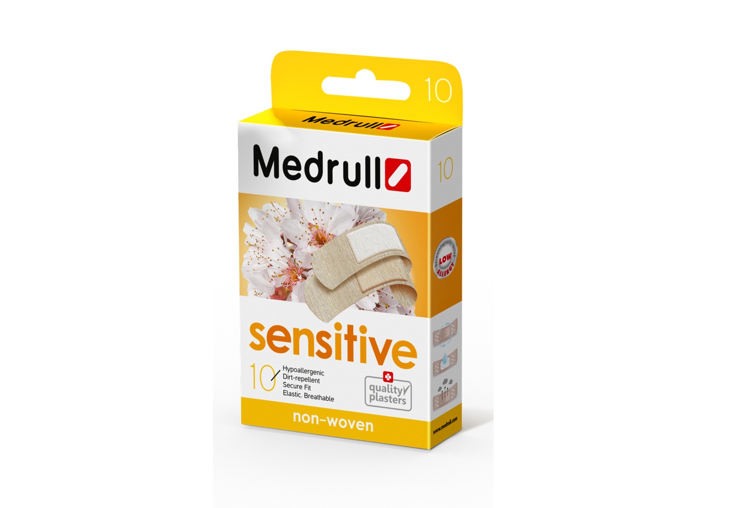 Medrull plaaster Sensitive 10tk