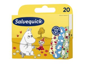 Salvequick lasteplaastrid Moomin 20tk