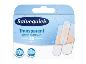 Salvequick Transparent plaastrid 20tk 3 suurust