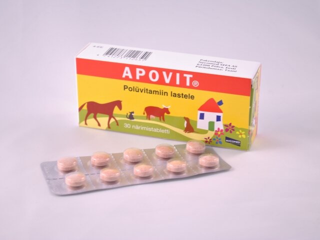 Apovit Lastele Närimistabl.n30