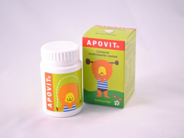 Apovit Lõvipoiss Imemistabl.laste N60