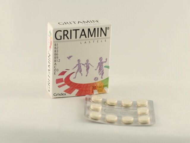 Gritamin Lastele Tbl N30
