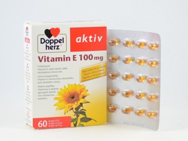 Doppelherz Aktiv Vitamin E Kaps 100mgn60