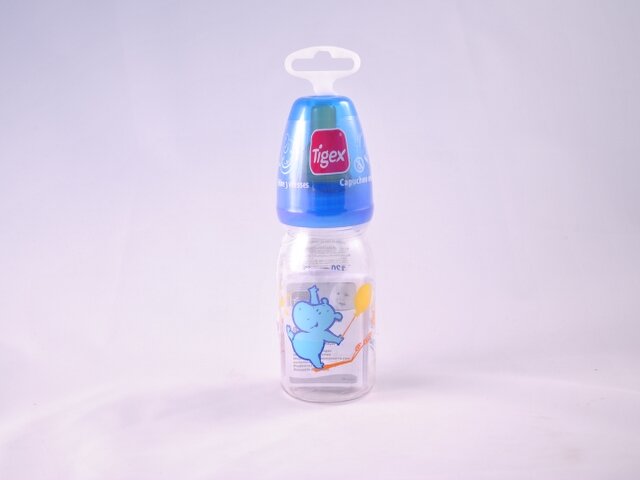 Lutipudel Tigex 120ml+latekslutt 0-18k