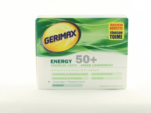 Gerimax Daily Vital 50+ Tbl N60