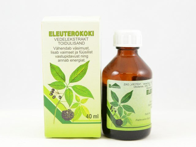 Eleutherococci Extr 40ml Vifitex