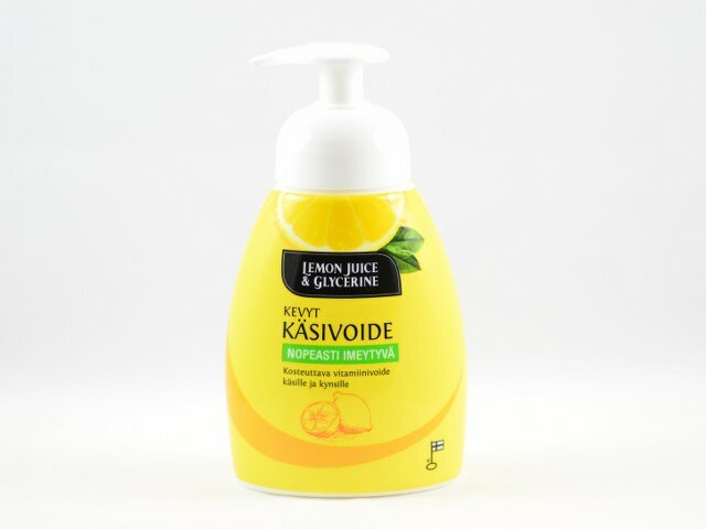 Lemon J&g Kätekreem 250ml Pumbaga