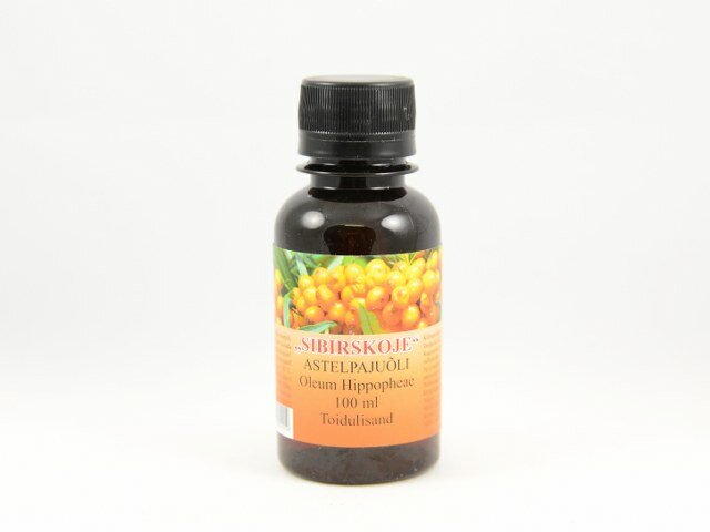 Astelpajuõli Sibirskoje 100ml Alsu