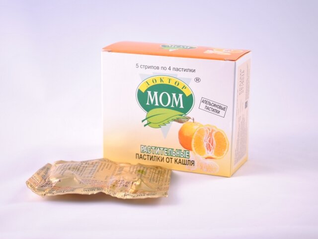 Dr.mom Kurgupastillid N20 Apelsini