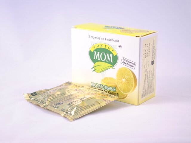 Dr.mom Kurgupastillid N20 Sidruni