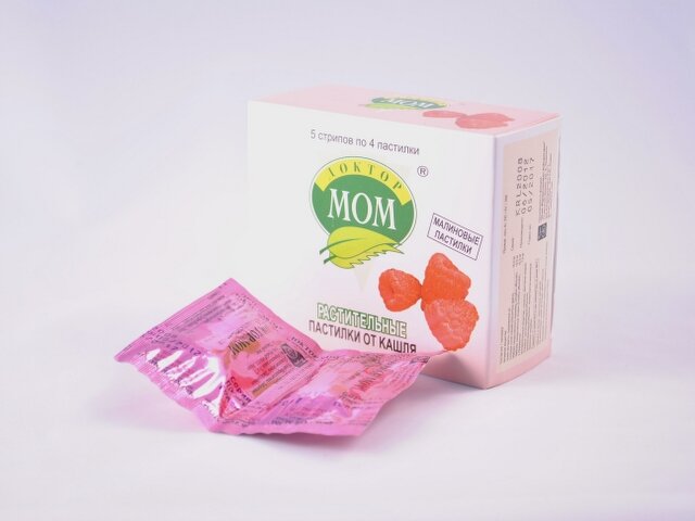 Dr.mom Kurgupastillid N20 Vaarika