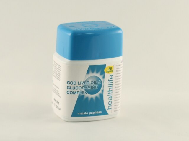 Tursamaksaõli+glükoosamiin Kaps N60