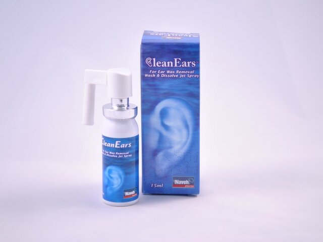 Kõrvavaha Aerosool Cleanears15ml
