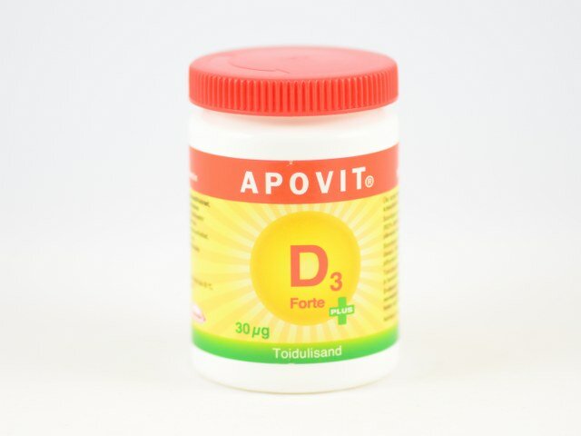 Apovit D3 Forte Plus Tbl 30mcg N300