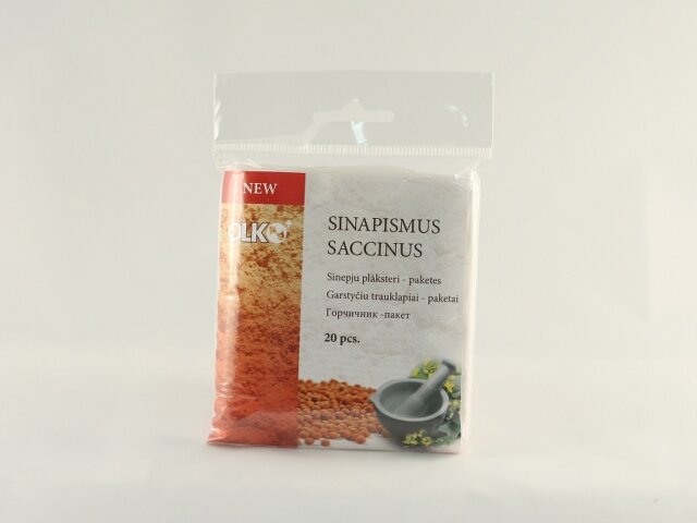 Olko Sinepiplaastrid 20tk