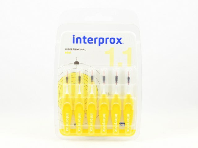 Dentaid Interprox Mini 6tk 1,1 Kollane