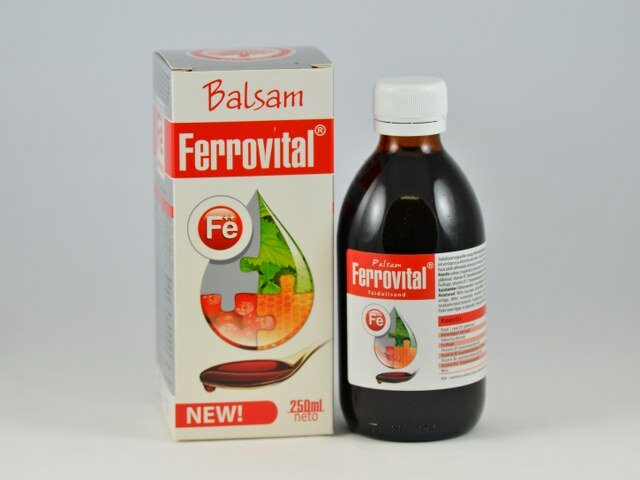 Ferrovital Palsam 250ml
