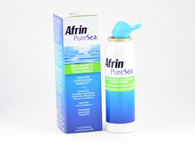 Afrin Pure Sea Isotoonil.ninasprei 75ml