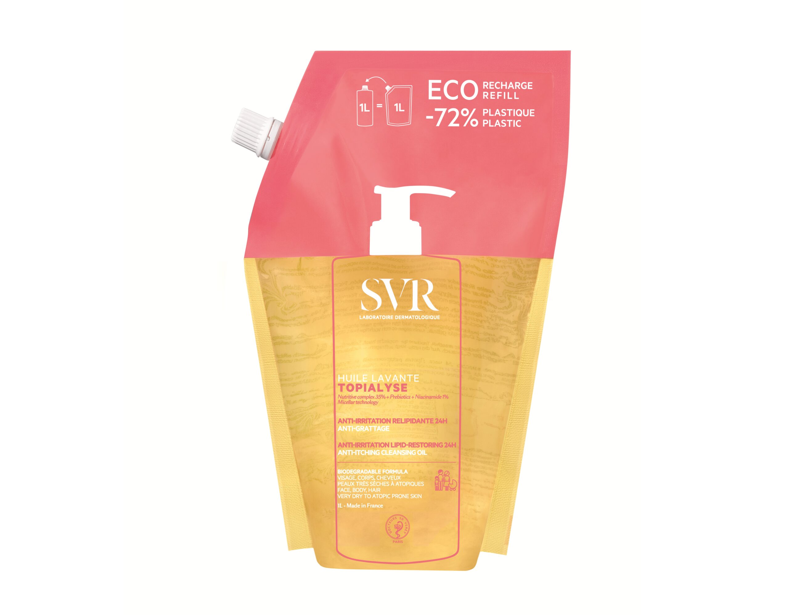 SVR Topialyse mitsellaarne pesugeel täitepakend 1l