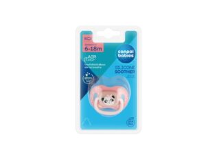 Canpol babies silikoonist sümmeetriline rõngaslutt 6-18kuud panda