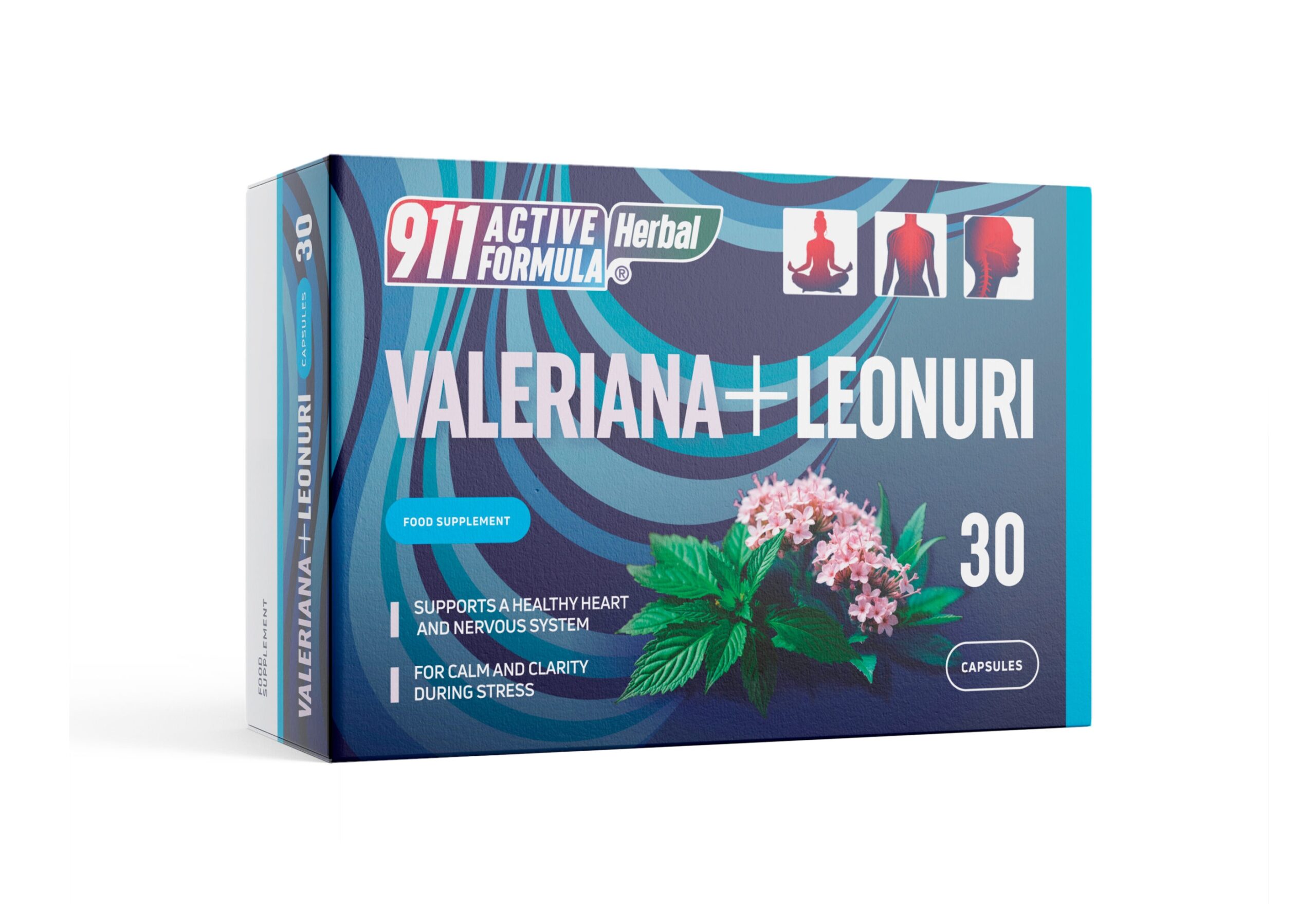 911 Active Formula Valeriana+Leonuri kapslid 30tk