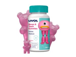 Livol Bones&Teeth kaltsiumikummikarud N50