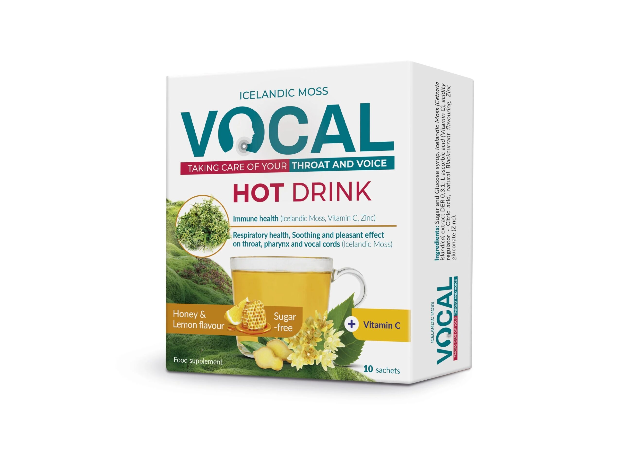 Vocal kuumajoogi pulber mee ja sidrunimaitseline N10