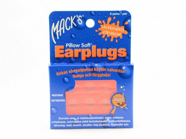 Kõrvatropid Mack's Lastele 6 Paari Silikoon