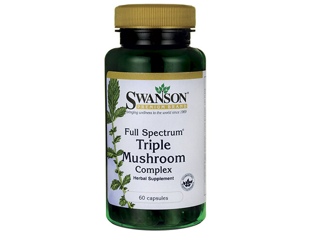 Swanson Maitake,reishi,shitake Kompl Kaps N60