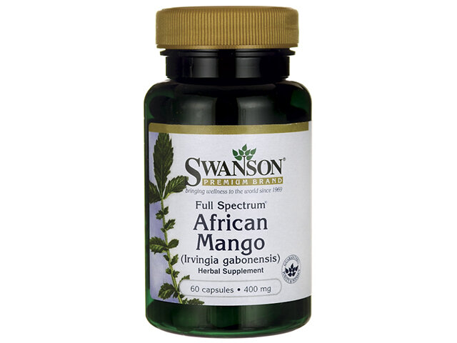 Swanson African Mango 400mg Kaps N60