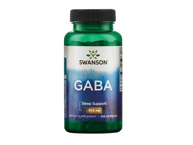 Swanson Gaba 500mg Kaps N100
