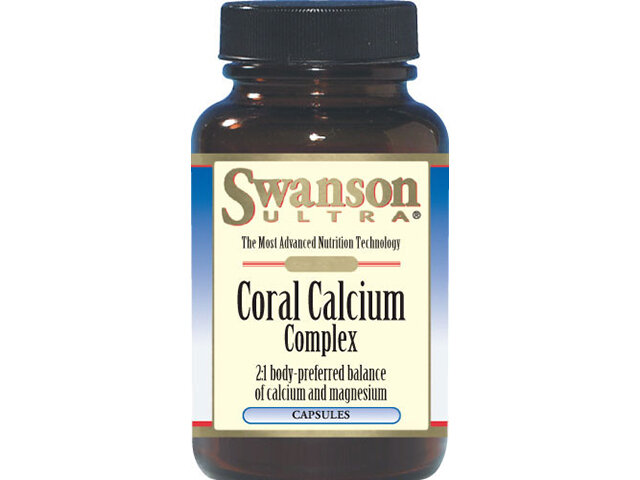 Swanson Korallkaltsium Kaps N90