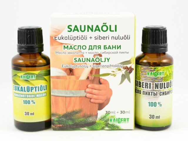 Kaigert Saunaõli 30ml+30ml