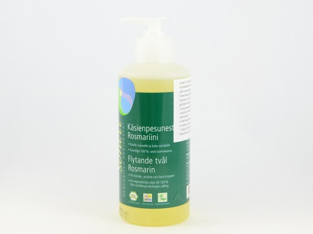 Sonett Vedelseep Rosmariini 300ml Pump