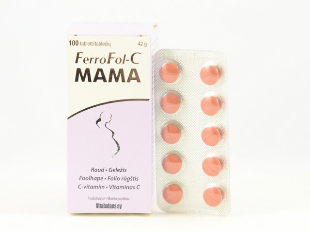 Ferro-fol-c Mama Tbl N100