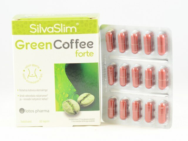 Silvaslim Green Coffee Forte Kaps N60
