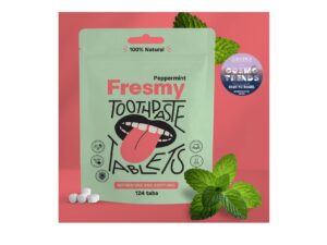 Fresmy piparmündimaitselised hambapesutabletid 124tk