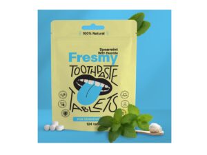 Fresmy rohemündimaitselised hambapesutabletid 124tk